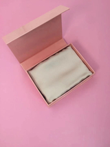 Sarung Bantal Sutera Mulberi Asli Tulen Label Persendirian Saiz Queen dengan Kotak Hadiah