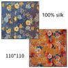 Mewah 100% Satin Pure Silk Digital Printed Scarves
